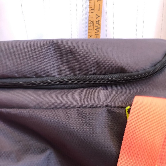 Adidas Grey and Neon Pink and Green Duffel Bag - Picture 16 of 16